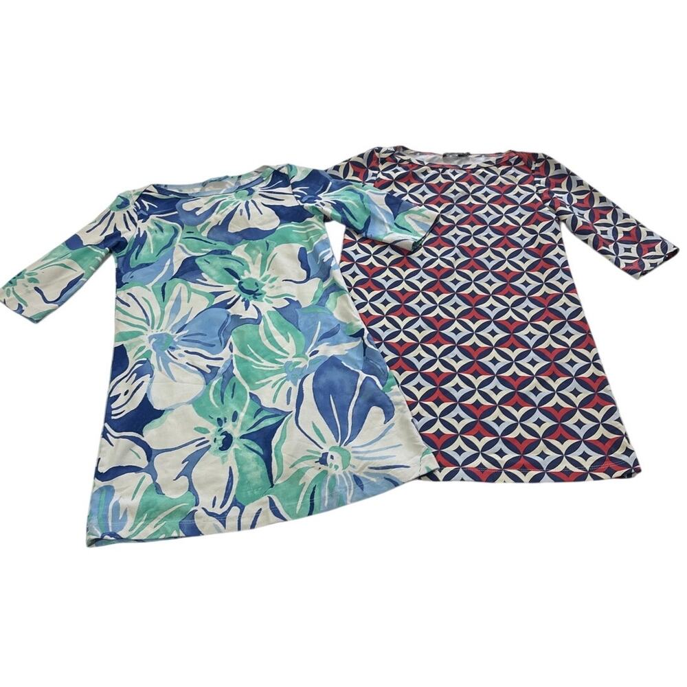 J.McLaughlin Kids Girls 4 Vacation Tropical Summer Casual Fun Print Dress Comfy